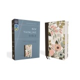 Niv, Thinline Bible, Cloth Over Board, Floral, Red Letter Edition, Comfort Print