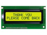 Afişaj LCD 16x2 galben-verde LED