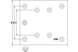Set garnituri de frictiune frana tambur MAN Helicon, Hocl, Lion S, Lion&acute;S City, Ng, Nl, R, Sd, Sg, Sl II, S&uuml;, &Uuml;l; Mercedes Lp, O 302, O 303, O 304,
