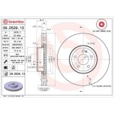 Set disc frana Mercedes Clasa C Convertible (A205) 06.16-04.23, Cls (C257) 12.17-, Clasa E (W213) 01.16-, Clasa E Convertible (A238) 06.17-, Clasa E, BREMBO