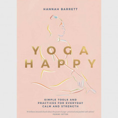 carte Yoga Happy by Hannah Barrett, English