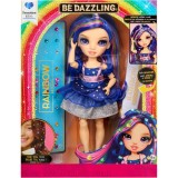Papusa Rainbow High, Be Dazzling, Genevieve Bleue, 597810EUC