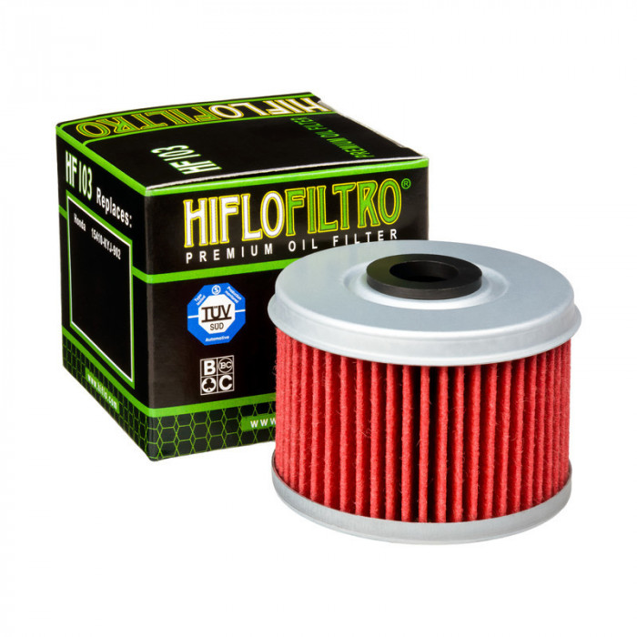 Filtru ulei Hiflofiltro HF103 - Honda CRF 250 LA ABS (17-180 - CB 300 RLA Rally ABS (17-18) - CB 300 (18-20) - CBR 300 RA (18-189)