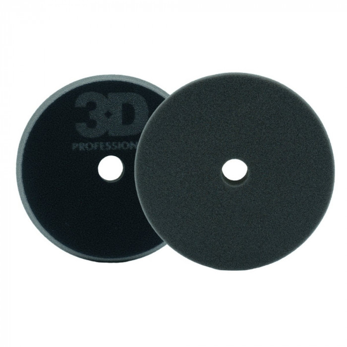 Burete Polish Fin 3D Black Foam Finishing Pad, 140mm