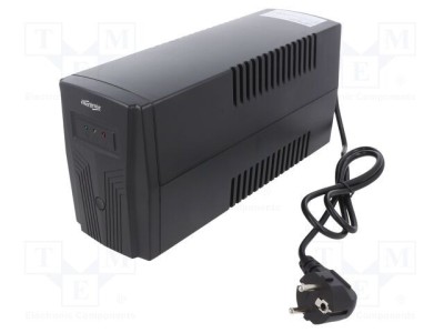 Alimentator UPS GEMBIRD 390W 650VA 220V 280x140x100mm 7Ah 12h foto