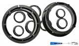 Set 6 Inele Distantiere Boxe 165mm Golf IV Passat B5 Bora Polo Leon Toledo Fabia. Montaj Difuzoare Auto 16,5 cm