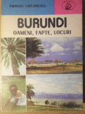 BURUNDI OAMENI, FAPTE, LOCURI-EMANOIL GRIGORESCU