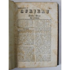 CURIER DE AMBE SEXE, PERIODUL V , BUCURESCI 1862 *LIPSA PAGINA TITLU