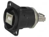 Adaptor USB A la USB B, EH USB 2.0, negru