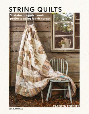 String Quilts: Sustainable Patchwork Projects Using Fabric Scraps foto