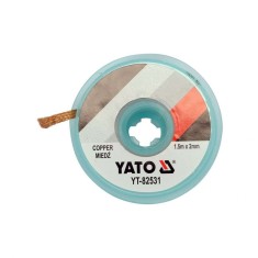 Bandă &icirc;mpletită de cupru 2.0 mm x 1.5 m Yato YT-82531