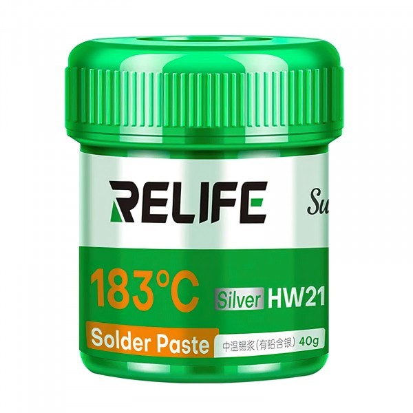 Pasta Fludor Relife HW21, 40g, Punct Topire 183 Grade