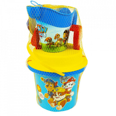 Găletușă nisip+acces. Paw Patrol băieți/20cm, 5-7 ani, +10 ani, 3-5 ani, 7-10 ani, 1-3 ani foto