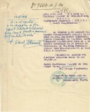 A4275N Spitalul Militar de Ochi Slobozia evacuat de la Chișinău, 1941, act către prefectul județului Tecuci