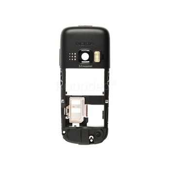 Nokia 6303c Middlecover negru mat foto