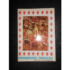 REVISTA MAGAZIN ISTORIC (Decembrie, 1974)