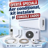 Aer conditionat 12000 BTU , kit instalare inclus + console CADOU