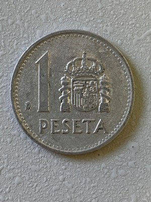 Moneda 1 PESETA - 1988 - Spania - KM 821 (209) foto