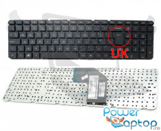 Tastatura Laptop HP Pavilion G6 2000 layout UK fara rama enter mare foto