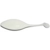 Grub Hide Up Stagger Wide 3.3&quot; Salt, S-01 White, 8.4cm, 5buc/pac