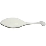 Grub Hide Up Stagger Wide 3.3&quot; Salt, S-01 White, 8.4cm, 5buc/pac