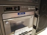 Boombox - Stereo Radio/Cassette HITACHI model TRK-9140 - made in JAPAN