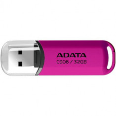 Memorie USB ADATA C906, 32GB, USB 2.0, Roz