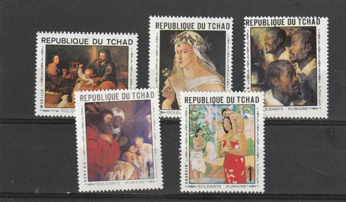 Picturi celebre ,solidaritatea umana ,Ciad .