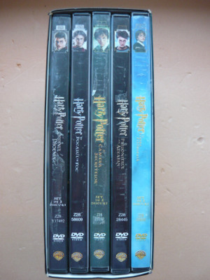 HARRY POTTER - ANII 1-5, set de 10 DVD-uri foto