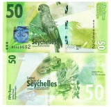 Seychelles 50 Rupees 2016 P-49 Hibrid UNC