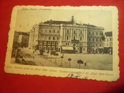 Ilustrata Arad - Teatrul Orasenesc cca.1917 foto