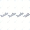 Set chei laterale 4buc argintiu pentru iPhone 8 Plus
