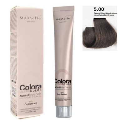 Saten Deschis Natural Intens 5.00 Vopsea Colora MaXXelle cu extract de Goji 100 ML foto