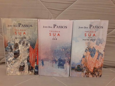 TRILOGIA SUA-JOHN DOS PASSOS (3 VOL) EDITIE CARTONATA foto