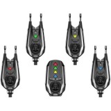 Set DAM 4 Avertizoare + Statie, Red / Green / Yellow / Blue