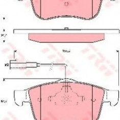 Set placute frana,frana disc ALFA ROMEO 159 (939) (2005 - 2011) TRW GDB1647