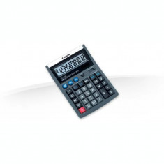 Calculator de birou CANON TX-1210E ecran 12 digiti alimentare baterie negru include TV 0.1 lei &amp;amp;quot;4100A014AB&amp;amp;quot; foto