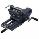 VidaXL Menghină &icirc;n cruce mașină de găurit, acționare manuală, 150 mm