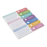 Set Notite Adezive cu Calendar Lunar si Indexi Zile, 250 Foi, Multicolor, CMCLASS