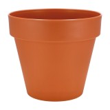 Cumpara ieftin Ghiveci flori plastic maro 38 x 34 cm