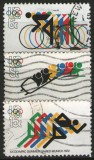 Statele Unite 1972 - J.O. de iarnă și vară din Sapporo și M&uuml;nchen, serie stampilata