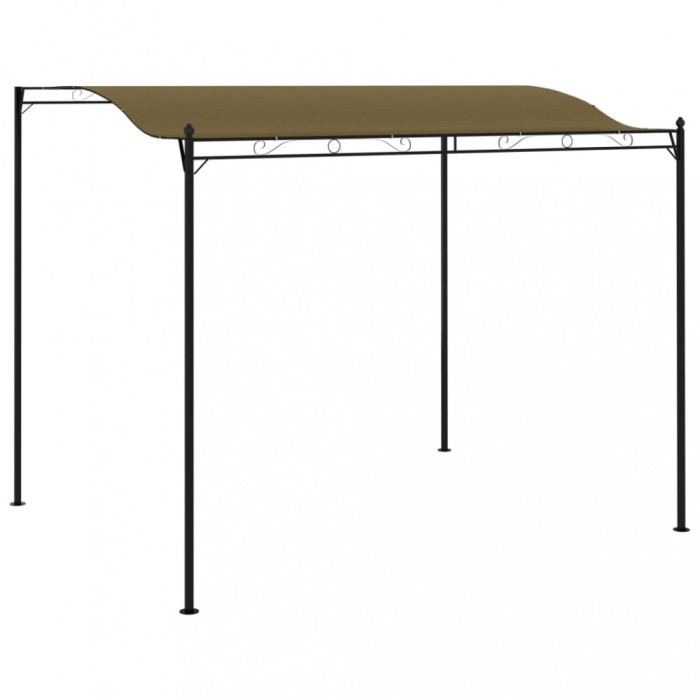 Gossi copertina de soare, gri taupe, 3 x 2,4 m, 180 g/m2
