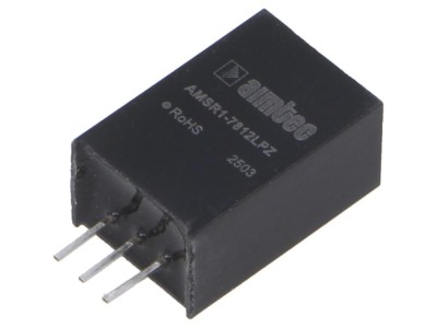 Convertor DC/DC AIMTEC 15W 12V SIP3 foto