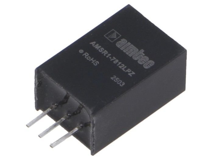 Convertor DC/DC AIMTEC 15W 12V SIP3