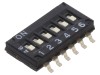 DIP-SWITCH OMRON A6H 6 Sectiuni ON-OFF SMT 1.27mm 24V Componenta Electronica