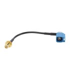 Cablu adaptor mama Fakra - SMA mama in unghi drept 10 cm JC Antenna
