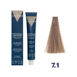 Vopsea crema Blond mediu cenusiu rece 7.1 Valquer 60ml