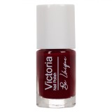 Lac de Unghii, Victoria, Long Lasting, Culoare Roșu &Icirc;nchis, Capacitate 6 ml