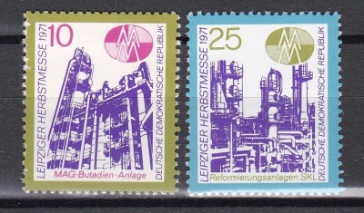 Germania RDG 1971 - T&amp;acirc;rgul de toamnă de la Leipzig, MNH foto