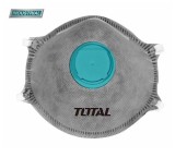 Masca protectie praf 4 straturi FFP2 fibra de carbon activa Total uz Industrial TSP406